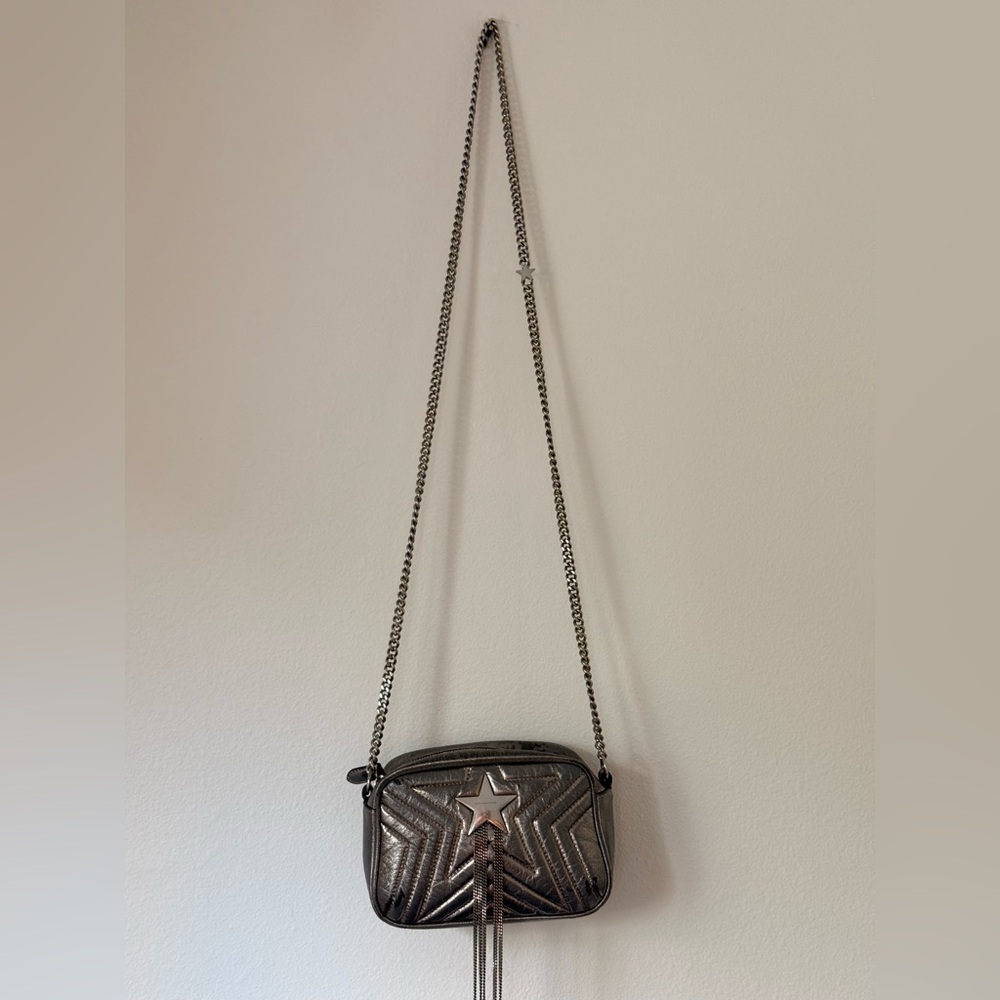 STELLA MCCARTNEY METALLIC STAR CROSSBODY - Picture 10 of 10
